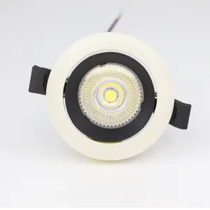 New Recessed Round Dimmable 7W Cool white/ Warm White LED DownLight Indoor Hotel Light with good price