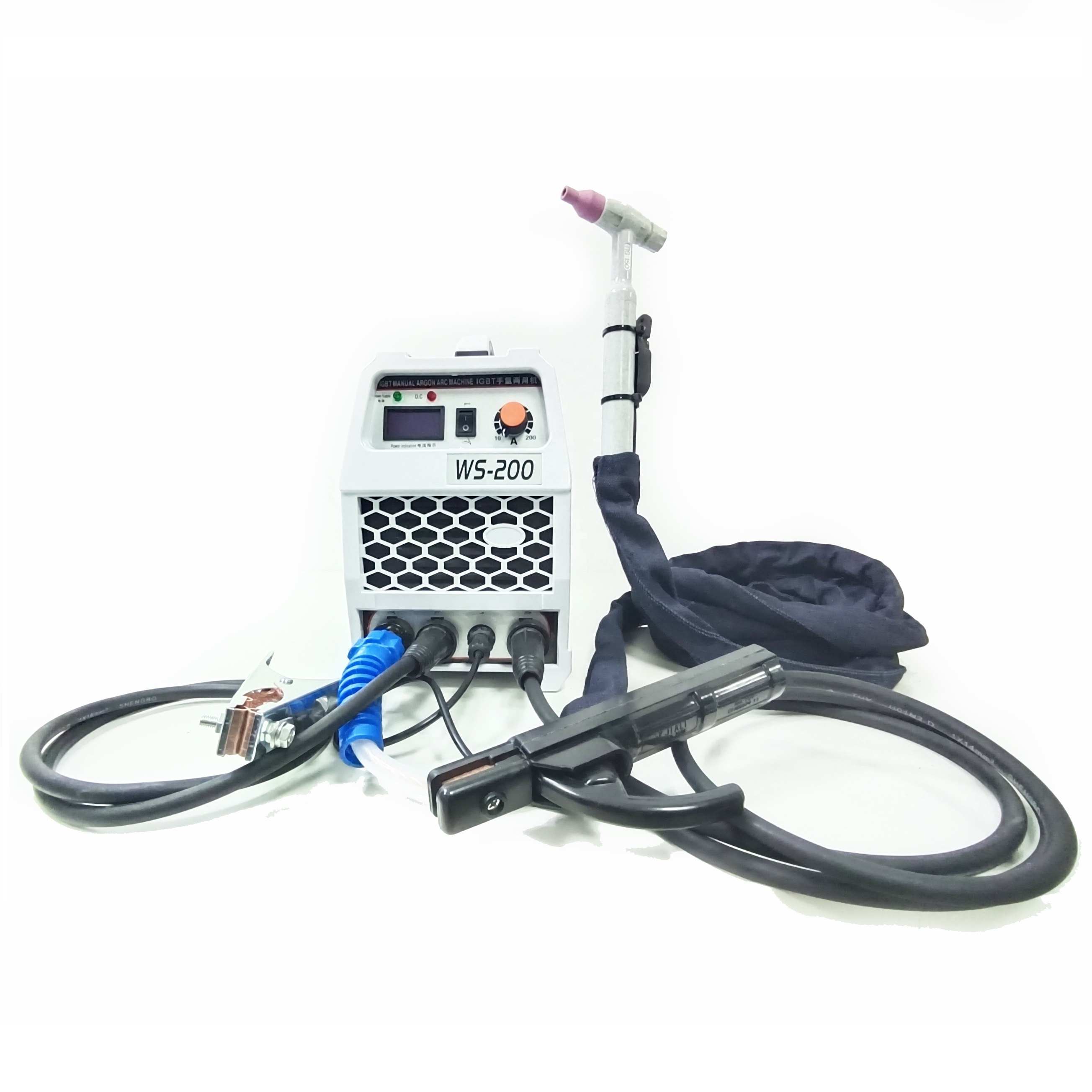 Máquina de soldadura TIG 200 DC, soldador de arco inversor tipo Gas