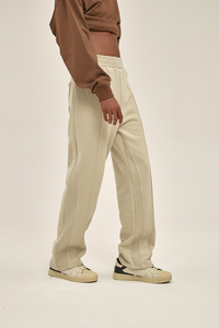 Meilleure Vente Pantalon de Sport <span class=keywords><strong>Homme</strong></span> avec Logo Personnalisé Imprimé Pantalon de <span class=keywords><strong>Jogging</strong></span> Décontracté Neutre légèrement Évasé Droit en Molleton Gris Style <span class=keywords><strong>Streetwear</strong></span> - Product Image 2