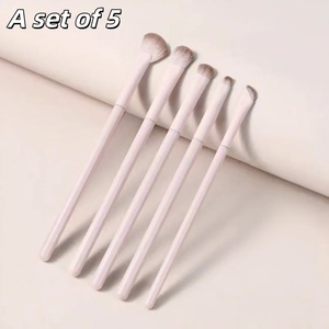 Juego de Brochas de Maquillaje Veganas de Alta Calidad, 10 Piezas, con Mango de Madera Rosa, <span class=keywords><strong>para</strong></span> Delineador de Ojos, Profesional - Product Image 6