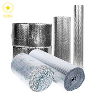 Feuille d'isolation en aluminium à bulles XCGS économique, longueur personnalisée, barrière thermique moderne pour les murs d'entrepôt