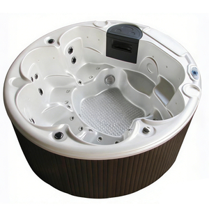 <span class=keywords><strong>Spa</strong></span> extérieur pour 6 personnes avec haut-parleur Bluetooth, stérilisation à l'ozone, baignoire autoportante en acrylique - Product Image 2