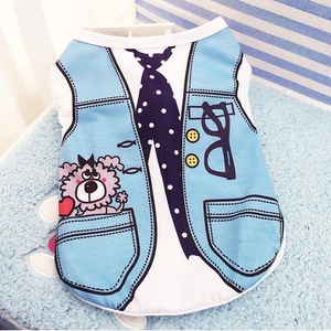 Chaleco para Perro con Diseño de Animalito, Color Rosa, Transpirable, Ropa de Verano para Perros Pequeños, Diseño de Dibujos Animados - Product Image 3