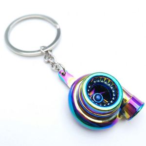Porte-clés modèle de turbocompresseur de voiture simulé, sans sifflet sonore, modèle de pièce automobile, anneau de porte-clés, porte-clés - Product Image 6