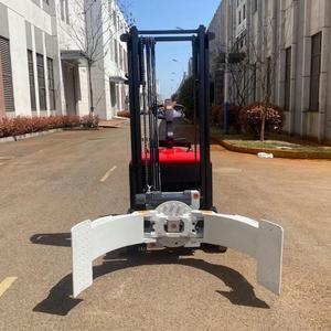 Apilador de Palés Personalizado de 1 Tonelada, Transpaleta Eléctrica con Pinza para Rollos de Papel, Usado en Almacenes, Precio de Mayoreo - Product Image 3