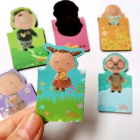 Penjepit Kertas Magnetik Lipat Grosir Langsung Pabrik Set Pembatas Buku Lucu