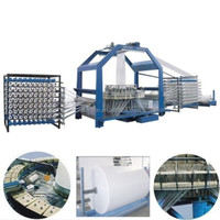 Métier à tisser circulaire automatique à haute efficacité de production avec moteur et moteur pour sacs tissés pp