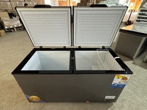 Congélateur coffre grande capacité à refroidissement par air, congélateur commercial profond, vente en <span class=keywords><strong>gros</strong></span> à prix abordable pour la viande et les fruits de mer - Product Image 1