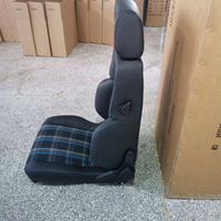 Sièges baquet de course universels RECARO à dégagement rapide, inclinables, style sport, pour voitures modifiées avec glissière