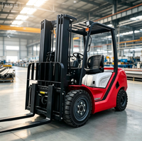 Forklift Listrik Kapasitas 3000kg Sumber Tenaga Aki untuk Pekerjaan Penyimpanan Logistik