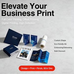 Brochure de catalogue d'impression personnalisée de bonne qualité, livret, flyer en vente chaude pour entreprise avec impression offset et papier couché - Product Image 6