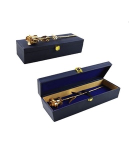 Rose Éternelle Artisanale Plaqué Or 24K de Qualité Supérieure pour la Saint-Valentin et les Remises de Diplômes – Longue Durée de Vie, Utilisation Intérieure/Extérieure – Direct Usine - Product Image 1