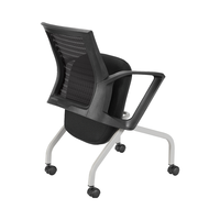 Kabel ergonomique minimaliste maille chaise de conférence de bureau pliable hauteur réglable cadre en métal maille siège arrière pour usage domestique