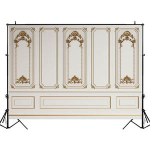 Custom Size Design Hot Selling Old Door Broken Wall <strong>Photo</strong> Studio Backdrops Red Flowers Tree <strong>Children</strong> Kids Photography <strong>Background</strong> - Product Image 2