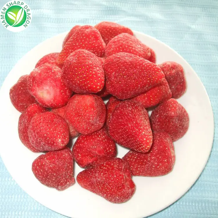 Wholesale IQF Frozen Sweet Strawberry Freezing OEM & ODM Customized Packaging