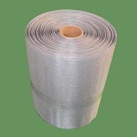 Tissu en maille grillagée invisible anti-moustiques et anti-insectes en gros, 100 % acrylique, tissu épais pour rideaux de fenêtre et de porte