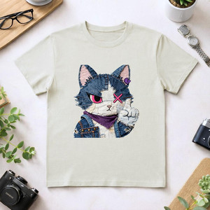 T-Shirt Unisex 210Gsm 100% Cotone, Casual con Stampa DTF, Traspirante e Resistente, Maglietta da Uomo - Product Image 1
