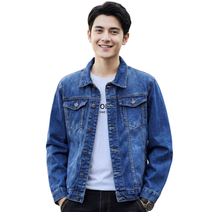 <b>Men's</b> Large Size Outdoor <b>Jacket</b> Winter Coats with <b>Long</b> Button-Down Design Thick Canvas Material Thick Denim Style - Product Image 1