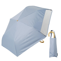 Parapluie de soleil pliable en 3 sections, 8 baleines en acier, avec sac de rangement à chaîne de perles, protection UPF 50+, idéal pour les voyages, la mode et les cadeaux – Vente directe usine