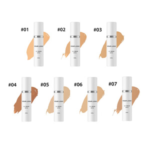 Corrector Hidratante Natural SPF55 Sin Logotipo, 14 Colores, Prebase de Larga Duración, Crema CC Aislante - Product Image 1