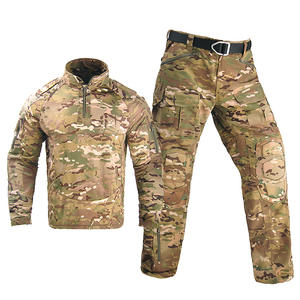 보안 전체 녹색 블루 남성용 블랙 전투 전술 러시아 멀티캠 고르카 사막 위장 유니폼 세트 의류 정장 2 - Product Image 2