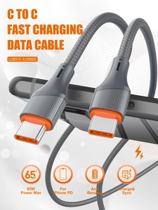 LDNIO LC631C Câble de chargeur rapide d'origine <span class=keywords><strong>Cordon</strong></span> Usb C Type C à Type C Câble pour HUAWEI Samsung Galaxy - Product Image 2
