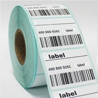 Étiquettes d'instructions de manipulation du papier thermique de qualité alimentaire pour l'emballage de viande et de poulet, 1000 étiquettes, 2,25 x 1,125 pouces, fabriquées en Chine (2