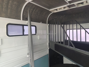 工厂销售<span class=keywords><strong>2</strong></span>匹马浮马拖车角度装载出口澳大利亚新西兰 - Product Image 4