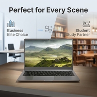 Portátil Empresarial Yifang con Procesador Intel I7-1195G7 de Cuatro Núcleos, Carcasa de Aleación de Aluminio, Garantía de Un Año, Pantalla de 15.6 Pulgadas