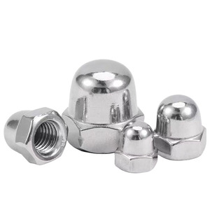 304 Stainless Steel Cap Nut M6 M8 M10 Fine Thread Decorative Concealing For Construction Industry - Product Image 4