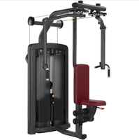 Équipement de musculation commercial d'usine, machine à double fonction pour l'entraînement des pectoraux et des deltoïdes, sélection de la charge par broche