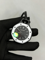 Montre mécanique automatique pour homme de haute qualité, prix de gros d'usine, luxe, mode, hip-hop, sport, cristal saphir, 43 mm, caoutchouc