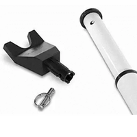 Barre de sécurité coulissante en acier satiné blanc, robuste et réglable, de qualité professionnelle, à prix bas, fabriquée par Smartoss