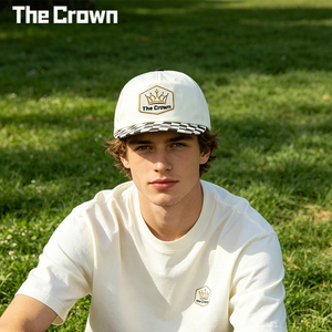 Casquette Snapback Structurée à 5 Panneaux avec Logo Personnalisé, Visière à Carreaux, Patch Tissé Bicolore – Vente en Gros Fabricant - Product Image 4