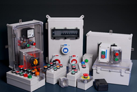 Boîtier électrique étanche extérieur en fibre de verre SMC IP66, grande boîte (SMC-806030) pour l'électronique et les instruments