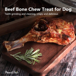 Layanan Oem pabrik Cina penjualan langsung stik Sapi tulang daging anjing molar gigi bersih anjing makanan ringan 100% katun Protein tinggi - Product Image 5