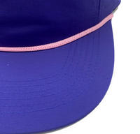 Casquette Snapback Hip Hop en Acrylique Vierge à 6 Panneaux avec Corde, Qualité Supérieure, Non Structurée, Blanche, pour Hommes et Femmes, Vente en Gros