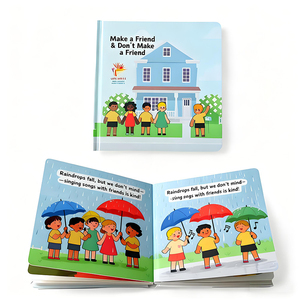 Tùy Chỉnh In Trên Nhu Cầu Cuốn Sách Bìa Cứng Trẻ Em Hội Đồng Quản Trị Sách Dịch Vụ In Ấn Bìa Cứng Trẻ Em Trẻ Em Câu Chuyện Các Tông Sách In - Product Image 2