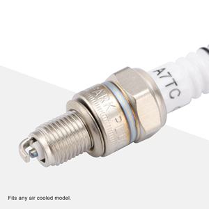 GOOFIT Bobine d'<span class=keywords><strong>allumage</strong></span> rouge avec bougie A7TC pour moteur <span class=keywords><strong>chinois</strong></span> 2 temps 47cc 49cc Pocket Dirt Bike Mini Moto Kids ATV <span class=keywords><strong>Quad</strong></span> - Product Image 4