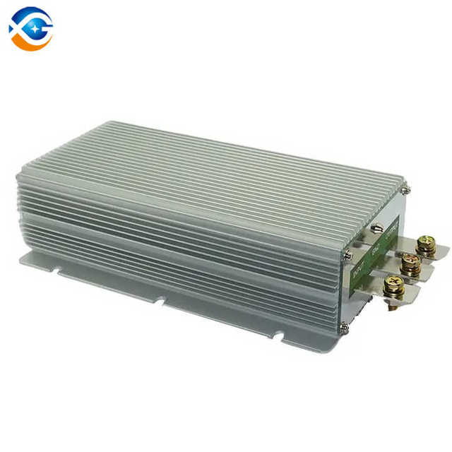 Xie Guan XG-DD122450 1200 Watt DC Converter 12V 24V 50A Step for Cars/Vehicles 24V Single Output Aluminum Shell Anti-Shock