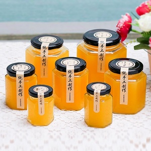 LK Vente directe en usine Pot en verre de qualité alimentaire 100ml 500ml 730ml Pot à sauce en verre pour le stockage des aliments - Product Image 1