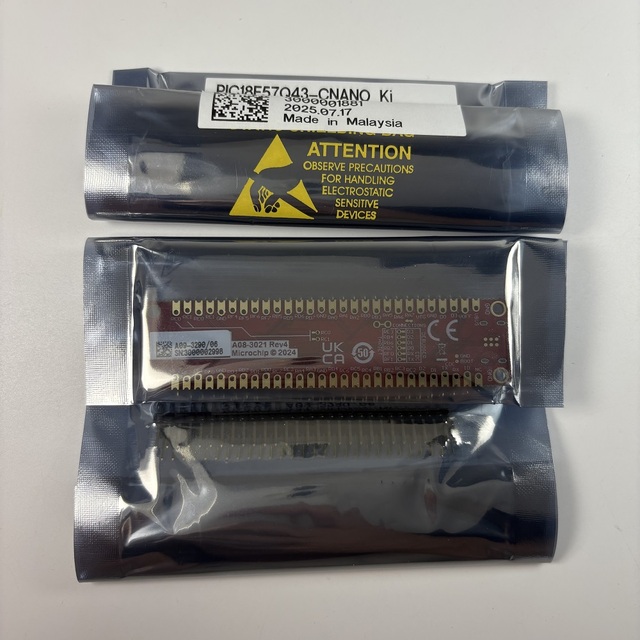 Integrated Circuits List Electronic Parts Components Module PIC18F57Q43 Curiosity Nano