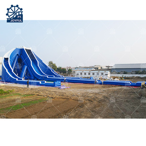 Outdoor Giant 0.55mm PVC 35m Long Inflatable Water <b>Slide</b> 3 Lane <b>Slip</b> n <b>Slide</b> with Pool - Product Image 6
