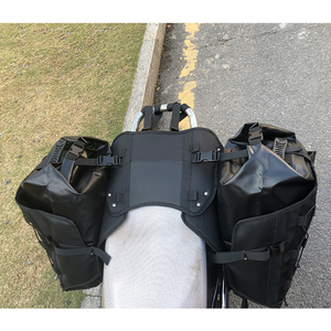 Sacoches de <span class=keywords><strong>moto</strong></span> 100% imperméables en PVC, grande capacité 25L, <span class=keywords><strong>sac</strong></span> sec durable sans support avec système de connexion par harnais - Product Image 2