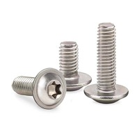 Vis à tête fraisée Torx en acier inoxydable M2 M2.5 M3 M4 M5 M6 M8