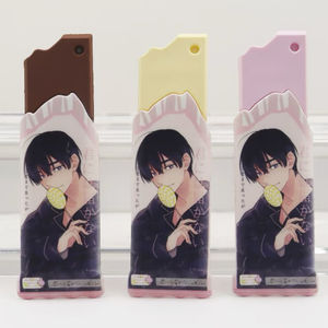 制造商长形巧克力定制徽标2D 3D可爱促销钥匙扣可爱心形巧克力钥匙扣钥匙扣定制徽标 - Product Image 3