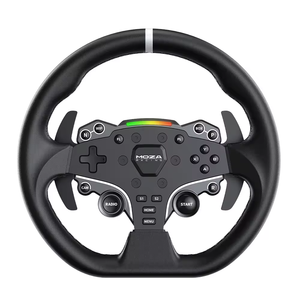Paquete MOZA R3 para <span class=keywords><strong>PC</strong></span> con 3 Pedales Base de Volante Direct Drive Par Máximo Control en la Nube por APP con Volante Pedales y Abrazadera de Mesa - Product Image 3