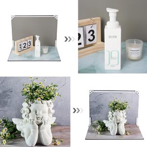 Kit de 20 motifs de fonds de photographie pour produits, idéal pour les séances photo de petits articles, de nourriture, de bijoux et de mini-objets. - Product Image 5
