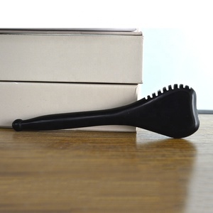 Bâton de Massage en pierre Bian noire Gua Sha <span class=keywords><strong>Anti</strong></span>-âge Guassha pour le <span class=keywords><strong>visage</strong></span>, utilisé pour le <span class=keywords><strong>Yoga</strong></span> Facial - Product Image 3
