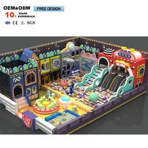 Equipo de Parque de Aventuras Infantil para Interiores al por Mayor, Casa de Espuma con Forma de Macaron y Personajes de Dibujos Animados - Product Image 6